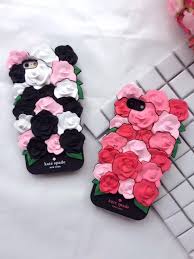 kate spade立体シリコン製 iphone8 5se 7s 6plusケース アイフォン7plus 7携帯カバー花柄ピンク青いバラ cute cases kate spade cases iphone cases