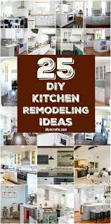 Due to limited space, a small kitchen renovation can sometimes be difficult to implement without clever planning and research. 25 Inspiring Diy Kitchen Remodeling Ideas That Will Frugally Transform Your Kitchen Diy Crafts