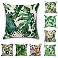 Tutti i disegni sono gratis pronti per essere stampati e colorati! Vendita Online Di Fodera Per Cuscini Con Disegni Di Piante Tropicali Cosewow