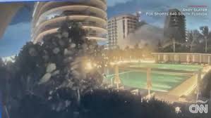 El edificio de apartamentos derrumbado en miami, este jueves. 8dyq2ghivercsm