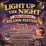 Light Up The Night – 3rd Annual Balloon Festival