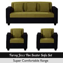 What do you get when you combine the sf sound with music from nola? Furny 3 1 1 Jazz 5 Seater Green Black Fabric Sofa Set Amazon In Furniture