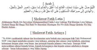 Check spelling or type a new query. Bacaan Shalawat Nabi Yang Benar Latin
