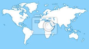 Kostenlose karten, kostenlose stumme karten, kostenlose europakarte die karte von europa go jugendreisen im sommer 2018 alle reiseziele im überblick bild leere europakarte abb. Blau Ahnliche Weltkarte Leer Fur Infografik Fototapete Fototapeten Infografik Europa Atlas Myloview De