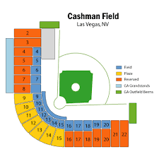 Cashman Field Seating Chart Clean Cashman Field Seating Map