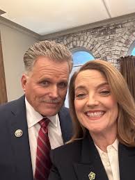 So....last night's L&O....I had no idea that Orlagh Cassidy had been cast  in the same episode...same scene...until I got to the set and saw her name 