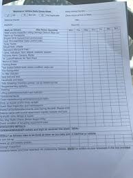 This form template contains all the necessary items that need to be checked before the trip. H S Tractor Inspection Forms Or Evidence The Farming Forum