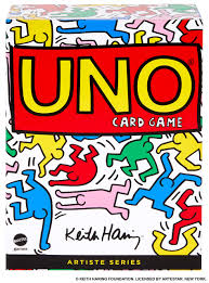 6 for an introduction to keith haring's extraordinarily prodigious australian. Uno Keith Haring Amazon Com Au Toys Games