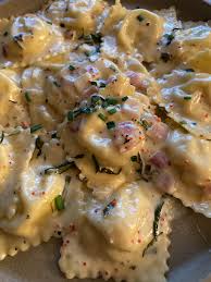 Maybe you would like to learn more about one of these? Homemade Lobster Ravioli With White Wine Sauce Food