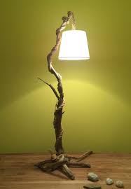 a minimal driftwood lamp driftwood lamp handcrafted lamp lamp