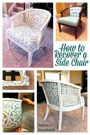 A Chair With Good Bones Can Always Be Painted And Recovered Learn How To Recover A Side Chair Featur Reupholster Furniture Furniture Upholstery Upholstery Diy