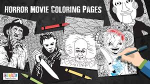Print pennywise coloring pages for free and color our pennywise coloring! Download Pennywise Coloring Book Horrorfix