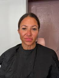 Blue jean Diamond🤍🩵 #kcmua #kansascity #makeupartist #bluejeans👖  #eyeshadow #glam