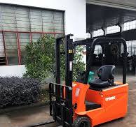 Mini 1.6 Ton 3-Wheel Electric Forklift Flexible Small Battery Forklift