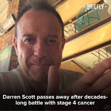 🔗 https://read.briefly.co.za/ZirBz Darren Scott's voice stayed strong  despite a fierce fight with cancer. Mzansi mourns a radio icon: "A legend  taken away too soon." Image: Justplainwit/Instagram