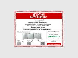 Brico Depot Rappel De Radiateurs Defectueux