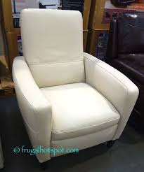 Costco Natuzzigroup Leather Push Back Recliner 499 99 Recliner Porch Chairs Chair