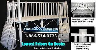 Prefab Or Pre Made Above Ground Pool Decks Above Ground Pool Decks Pool Decks Above Ground Pool