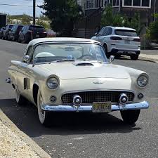 Image result for Silver Gray 1956 Thunderbird