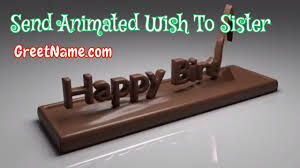 I want to thank you for everything. Happy Birthday Sister Send Best Happy Birthday Sis Animation Video As Whatsapp And Facebook Status Youtube