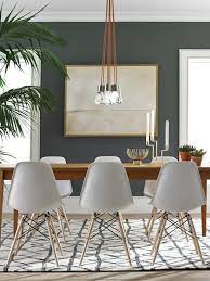 5% coupon applied at checkout. White Modern Dining Chairs With Wood Legs Mid Century Dining Room Dining Room Small Mid Century Modern Living Room