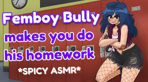 M4M ASMR Femboy Bully makes you do his homework (kinda lewd) - YouTube