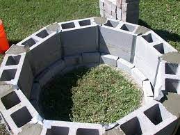 We also had this blank space in the back of our yard, with nothing. Cinder Block Fire Pit Diy Fire Pit Ideas For Your Backyard