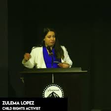 Zulema Lopez is a central figure in our documentary "The Harvest (La Cosecha)." At the 2022 Children’s Resilience in Film Awards, she presented @reproybalallard as the Children’s Champion Honoree for ...