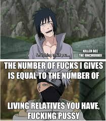 Butthurt Level Infinity Naruto Shippuden Anime Naruto Memes Naruto Uzumaki
