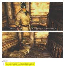 Realism In Skyrim Skyrim Funny Skyrim Skyrim Memes