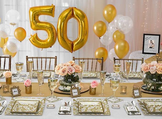 Image result for 50th anniversary party?"