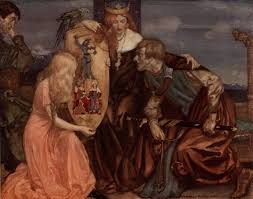 William Russell Fllint Madam Said Sir Tristram This Is A Fair Shield And A Mighty From Le Morte D Arth With Images William Russell Pre Raphaelite Art Arthurian