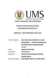 Revolusi industri 4.0 sudah berada di depan mata, tidak terkecuali indonesia. Pdf Revolusi Industri 4 0 Dalam Pendidikan Sabri Bayani Academia Edu