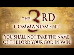 What Does It Mean To Take The Lord S Name In Vain In 2020 Lord Names St Athanasius