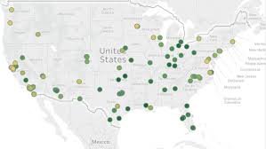 5930x3568 / 6,35 mb go to map. Interactive Map The 100 Greenest American Cities American City And County