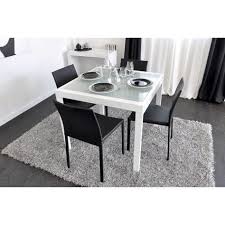 table a manger table extensible blanche table salle a manger et tables a manger carrees