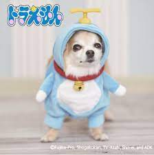 ドラえもん どらえもん コスプレ コスチューム なりきり 犬服 洋服 犬 カー ステッカー ドラえもん