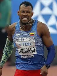 El colombiano anthony zambrano finalizó este viernes 28 de mayo en la segunda posición de la primera salida de los 400 metros plano en la liga diamante de atletismo en doha (catar), de nuevo. Imbatible El Atleta Guajiro Anthony Zambrano