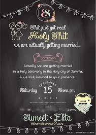 Out Of The Box Wedding Invitation Ideas To Send Through Whatsapp Eventila Cartoon Wedding Invitations Box Wedding Invitations Funny Wedding Invitations