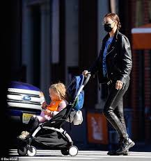As the proud mom tells bazaar.com, lea de seine is named after a member of the supermodel's family. Irina Shayk Models A Leather Biker Outfit With Daughter Lea