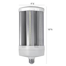 Feit Electric 500 Watt Equivalent Corn Cob Led High Lumen Daylight 5000k Hid Utility Led Light Bulb C10000 5k Ledg2 The Home Depot