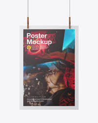 I've found fantastic templates and lots of options on placeit. Textured A3 Poster Mockup In Stationery Mockups On Yellow Images Object Mockups