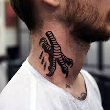 Small Bird Neck Tattoos For Guys 50 Traditional Neck Tattoos For Men Old School Ink Ideas Neck Tattoo For Guys Best Neck Tattoos Neck Tattoo