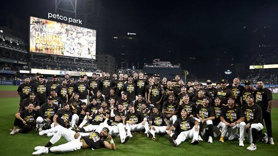 San Diego sweeps Chicago to advance to the NLDS, AI generated