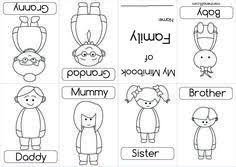 939f7b0a4c3b714fd678e37b6fcda72d English Lessons English Class Jpg 236 167 Mini Books Family Worksheet Preschool Family