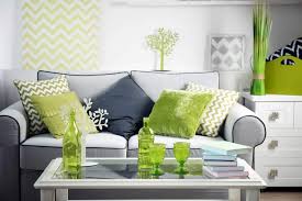 Grey couch with colorful pillows. How To Decorate A Gray Couch Throw Pillows And More Home Decor Bliss