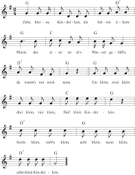 Chords for alte schule, altes haus. Zehn Kleine Kinderlein Noten Liedtext Midi Akkorde