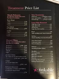 Injectable Price List At Tinkable Botox Prices Veins Treatment Dermatitis Treatment