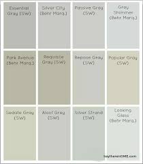 How behr categorizes its paint colors. Behr Paint Color Cards