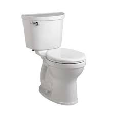 American Standard Reliant 2 Piece 1 28 Gpf Single Flush Round Toilet With Slow Close Seat In White 3332128s 020 The Home Depot American Standard Vintage Tub Bath Toilet